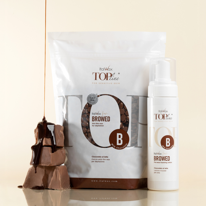 Italwax For Browed - Topline Milk Chocolate Pre Wax Foam