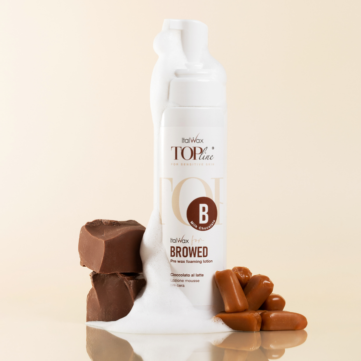Italwax For Browed - Topline Milk Chocolate Pre Wax Foam
