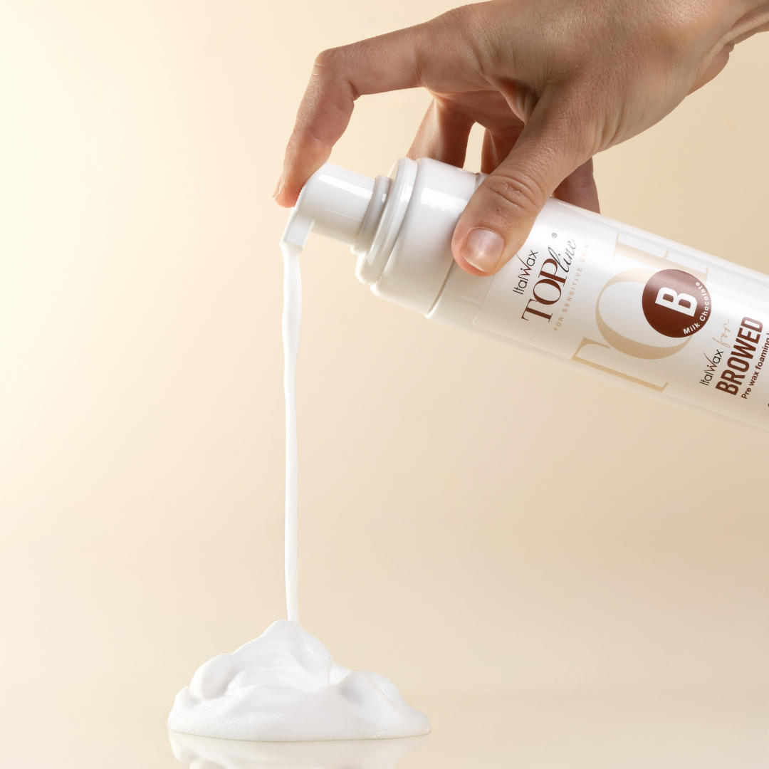 Italwax For Browed - Topline Milk Chocolate Pre Wax Foam